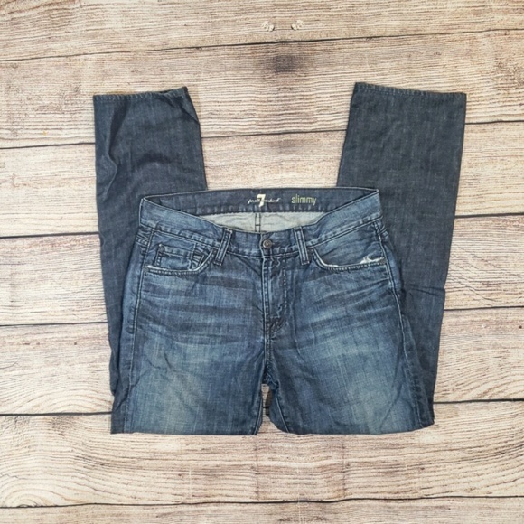7 For All Mankind Other - 7 For All Mankind Men's Slimmy Straight Leg Jeans